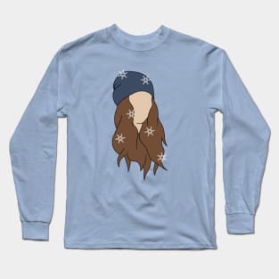 Snowy Hair Long Sleeve T-Shirt